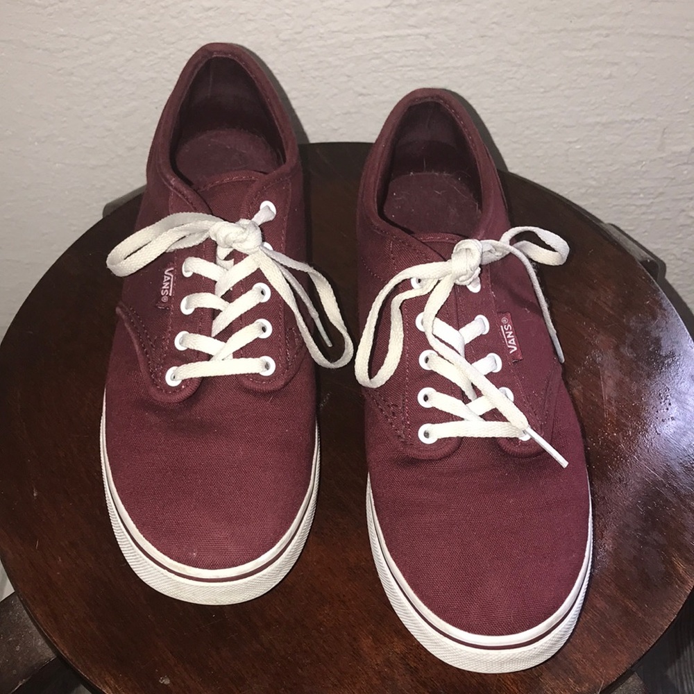 Vans Maroon/Burgandy